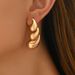 Simple Women's Water Drop Earrings Niche Comma Design High End Earrings Cross Border Hot Sales Geometric Earrings_ipsvogv.com