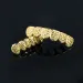 Real Gold Braces Punk Hip Hop Teeth Grillz Dental Mouth Fang Grills Up Bottom Tooth Cap Cosplay Party Rapper Jewelry_ipsvogv.com