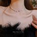 【 187 People Shipped Within 5 Hours 】 Zircon Choker Collar Bridal Necklace Light Luxury Niche High-end Banquet Wedding_ipsvogv.com