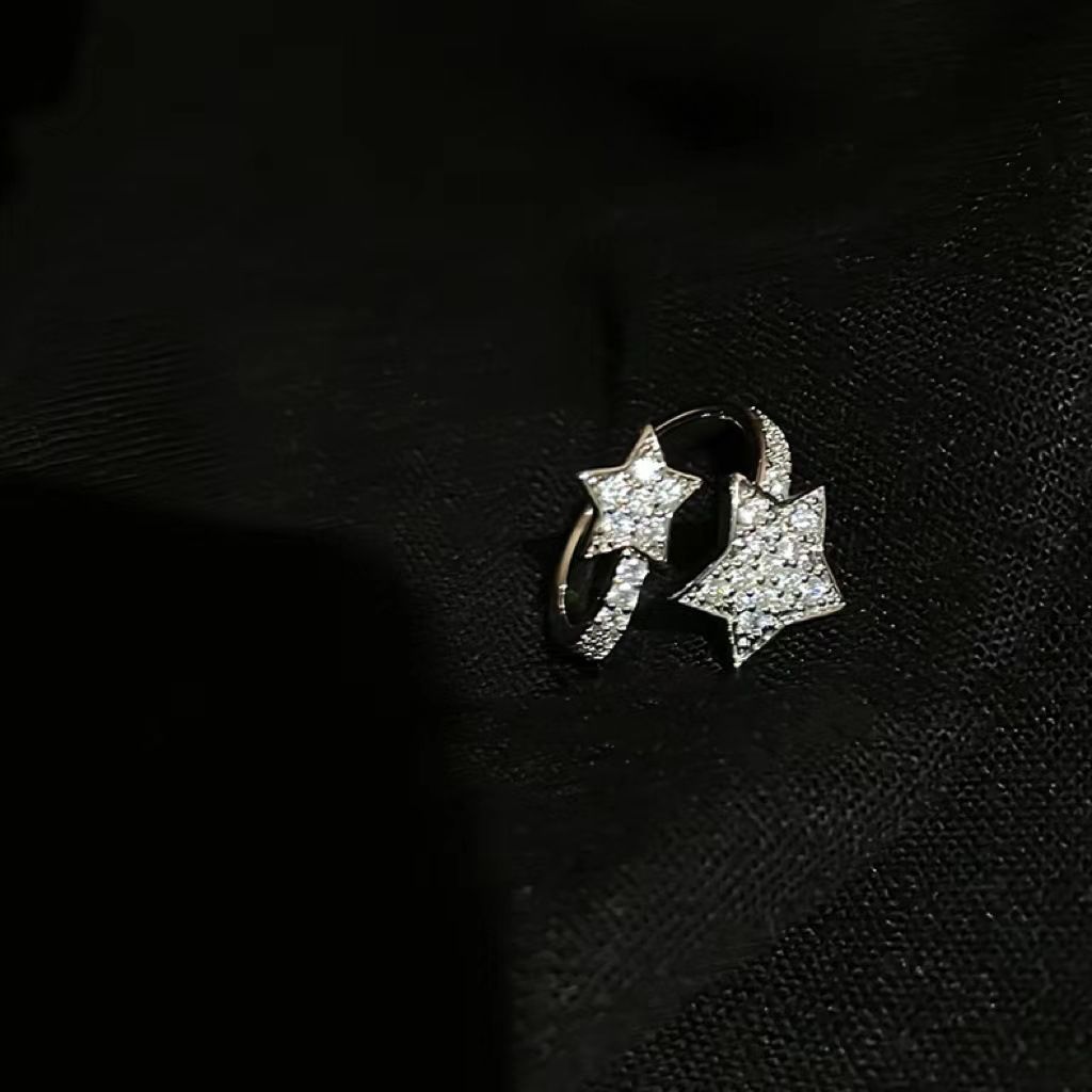 Love And Crossed Zircon Female Instagram, Niche Design, Index Finger Ring, Light Luxury, Exquisite Opening Ring_ipsvogv.com