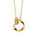 Mobius Pendant Sterling Silver Necklace Women's Heart-Shaped Collarbone Chain Ins Style First Jewelry Accessories Valentine's Day Gift_ipsvogv.com