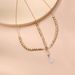 Jewelry, classic shell head chain, alloy accessories, teardrop shaped pendants headbands_ipsvogv.com