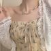 Desert Rose Versatile Light Luxury Alien Pearl Splicing Necklace With Small Design Titanium Steel Lock Bone Chain For_ipsvogv.com