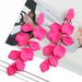 Elegant and sweet acrylic petals with shiny tassels, light luxury earrings for women, wedding design jewelry_ipsvogv.com