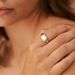 Women's Jewelry Simple Stainless Steel Rings Engraved Rings_ipsvogv.com