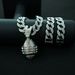 Renqing's New Double-sided Rugby Alloy Pendant Is A Simple Fashionable Hip-hop Street Style Necklace Suitable For Both_ipsvogv.com