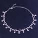 Jewelry Light Luxury Cross Small Diamond Pendant Anklet All-match Small Fresh Diamond-encrusted Anklet_ipsvogv.com