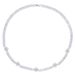 Hip Hop New Eye Zircon Tennis Chain Fashion Trend Men's Tennis Chain Necklace_ipsvogv.com