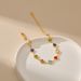 Specializes in candy colored glass diamond beads handmade sweet bracelets ethnic style K plated bracelet_ipsvogv.com
