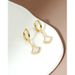 Fan-shaped Natural Shell Inlaid Small Skirt Earrings Women's High Quality High-grade Temperament_ipsvogv.com