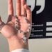 Ice Cracked Bead Splicing Cross Titanium Steel Necklace For Men's Hip-hop Niche High-end Feeling, Light Luxury, Handsome_ipsvogv.com