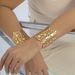 Jewelry French Minimalist Design With A Sense Of Openness, Smooth Surface Bracelet, Niche Hollowed Out Leaf Bracelet_ipsvogv.com