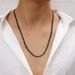 Simple Versatile Stainless Steel For Men And Couples, Colorfast Collarbone Chain Necklace_ipsvogv.com