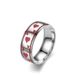 Fashionable Spades, Cardinals, A Titanium Steel Ring, Fashion, Playing Card Couples, Ring Handicrafts_ipsvogv.com
