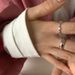 【 Collected By 3109 People 】 Small Niche Design, Pink Heart-shaped Zircon Ins Style Ring, Women's Sweet And Cool Trendy_ipsvogv.com