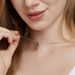 new Geometric Natural Water Grass Agate Necklace S925 Silver Inlaid Colored Gemstone Green Moss Stone Clavicle Chain_ipsvogv.com