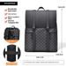 Backpack Men's Travel Work Commuting Computer Bag Fashionable Diamond Grid Backpack Student Waterproof And Scratch Resistant Backpack_ipsvogv.com