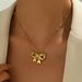 2024 New Xiaoxiangfeng Women's Butterfly Knot, niche design, collarbone chain, versatile long necklace, high-end jewelry_ipsvogv.com