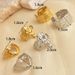 Popular Geometry Wide Face Stainless Personalized Hip Hop Fashion Real Gold Electroplated Titanium Steel Ring For Women_ipsvogv.com