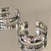 zircon Niche Men Broken Design For Women, Couple Pairing Simple And High-end, Open Mouth Ring, New Style Women, High-end, Ring,_ipsvogv.com