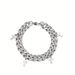 Men's Fashionable Temperament Simple Bracelet Versatile Style Titanium Steel Cross Pendant Trendy Hip Hop Cool Korean_ipsvogv.com