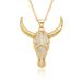 New Ins Style Hot Selling Fashion Personality Bull Head Bull Female Pendant Necklace_ipsvogv.com