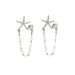 Women’s Jewelry Set Fashion Sweet And Fresh Women's Earrings Niche Star Shell String Pearl Design Earrings High End Versatile Earrings_ipsvogv.com