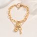 Unisex Jewelry Fashion Punk Style Hip Hop Bracelet For Women Ins Niche Design Love Key Pendant Personality Chain Simple Bracelet_ipsvogv.com