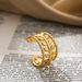 Women’s Jewelry Set Fashion Niche Design Cold Style Gold Retro Titanium Steel Hollow Single Row Multi Shape Open Adjustable Ring_ipsvogv.com