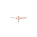 S925 Sterling Silver Ring Female Personality High End Cross Inlaid Style Ring_ipsvogv.com