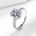 Live Streaming Hot Selling Color Treasure Combination Luxury Open Women's Zirconia Ring_ipsvogv.com