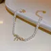 Bangle Gold Color Rhinestone Bow Adjustable Pearl Bracelet For Women Bridal Wedding Fine 2022 New Designer Jewelry Party_ipsvogv.com