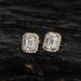 Women's Jewelry Hip Hop Rectangular Earrings Copper Material Full Of Zirconium Personality Earrings Ins Hot Rap Accessories New Earrings_ipsvogv.com