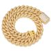 Men's Jewelry High Quality Necklace 18mm Bubble Chain Men's Necklace Hip Hop Trend Street Jewelry Necklace_ipsvogv.com