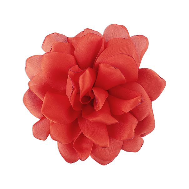 X0346 handmade fabric rose brooch, fashionable small fragrance style, creative three-dimensional flower geometric_ipsvogv.com