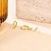 Brass With Real Gold Plating, Hot Selling Simple And Elegant Three Piece Gold Earrings With Zircon_ipsvogv.com