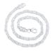 DOTEFFIL Sterg Sier 20 Inch 5mm Faucet Chain Necklace For Women Man Fashion Wedding Engagement Party Charm Jewelry_ipsvogv.com