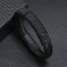 New Hot-Selling Jewelry Men's Leather Cord Alloy Magnetic Clasp Punk Bracelet_ipsvogv.com