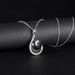 S925 Silver Natural Freshwater Pearl Necklace Fashion Light Luxury Ins Personality Temperament Clavicle Chain Sterling Silver Necklace Pendant_ipsvogv.com