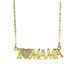 New Mother's Day Jewelry Creative Zircon MOM Heart Shaped Letter Pendant Necklace Versatile Clavicle Chain_ipsvogv.com