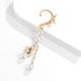 Jewelry Design Sense: Pearl Tassels Without Holes, Hanging, Feminine Temperament, Cool Style, Ear Bone Clip Earrings_ipsvogv.com