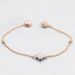 Black And White Double Sided Four Leaf Clover Invisible Magnetic Buckle Bracelet For Women Element Crystal Bracelet For Women_ipsvogv.com