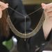 Pearl Cross Braided Necklace Skirt Lace Choker Ins Light Luxury High-end Adjustable Clavicle Chain_ipsvogv.com