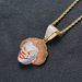 Unisex Hip Hop Jewelry Cosplay Classic Clown Pendant Micro Inlaid Zircon Trendy Dress Necklace_ipsvogv.com