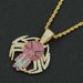 Hip hop personality full diamond spider shaped pendant necklace men and women trendy hoodies, fashionable long chain for_ipsvogv.com