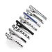 Dai Li Fashion Black Enamel Tie Clip Set High End Blue Diamond Tie Clip Hot Sale Tie Clip_ipsvogv.com