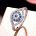 Cao Shi Unique Design Angel's Devil's Eye Ring Korean Star Same Style_ipsvogv.com
