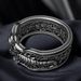 Punk Jewelry Creative Scorpion Shaped Open Black Gold Ring_ipsvogv.com