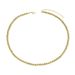Geometric design simple hip-hop style beaded long necklace, fashionable OL temperament, collarbone chain_ipsvogv.com