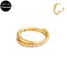 G23 Titanium 1.2*8/10mm Double Cross Nose Ring Piercing Jewelry Piercing Jewelry_ipsvogv.com